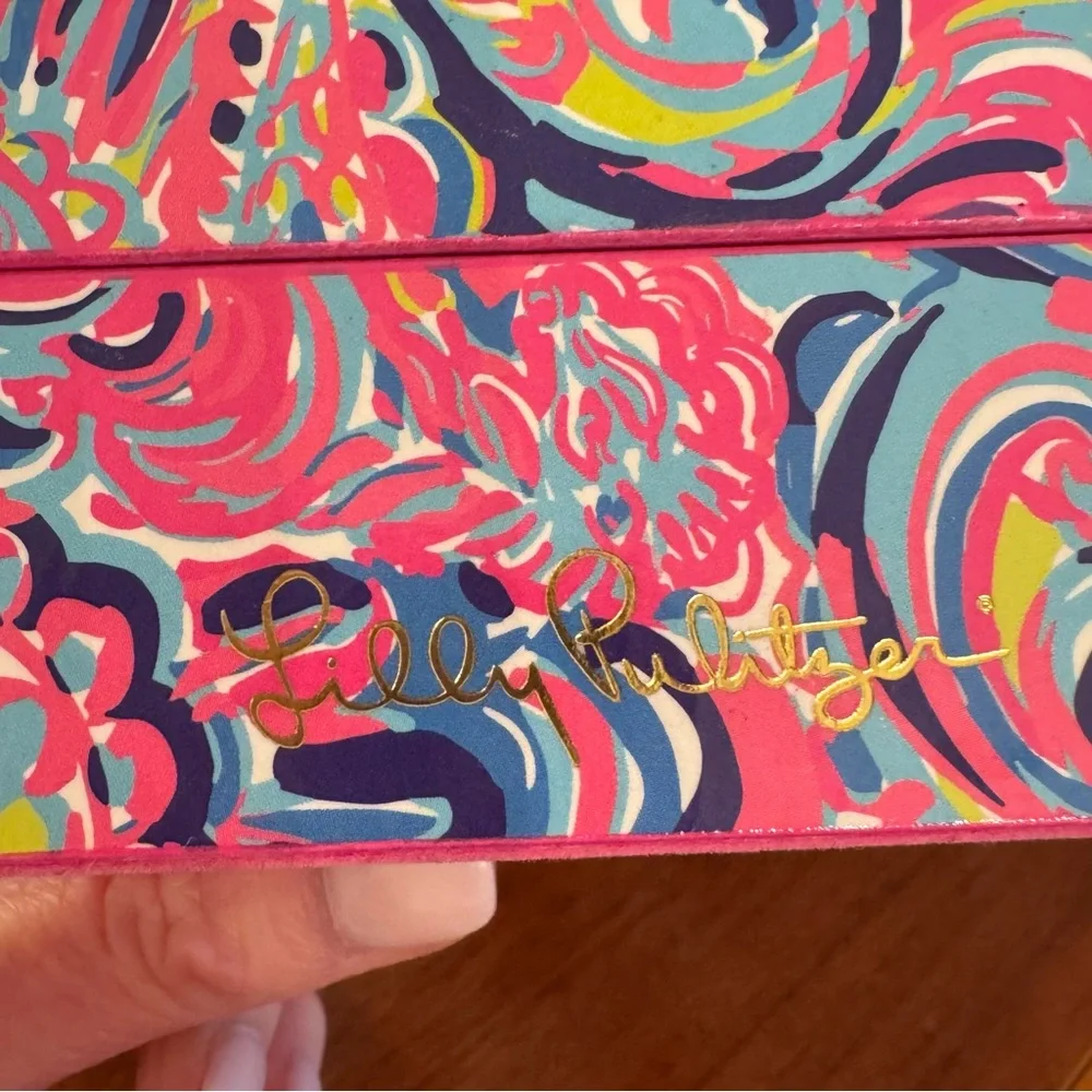 NWT Lilly Pulitzer Psychedelic Sunshine Jewelry Trinket Box Collectible